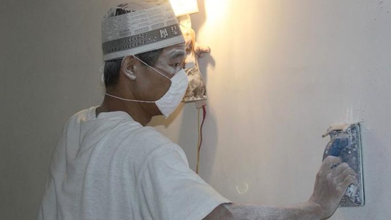 仿石涂料施工注意事项视频教程